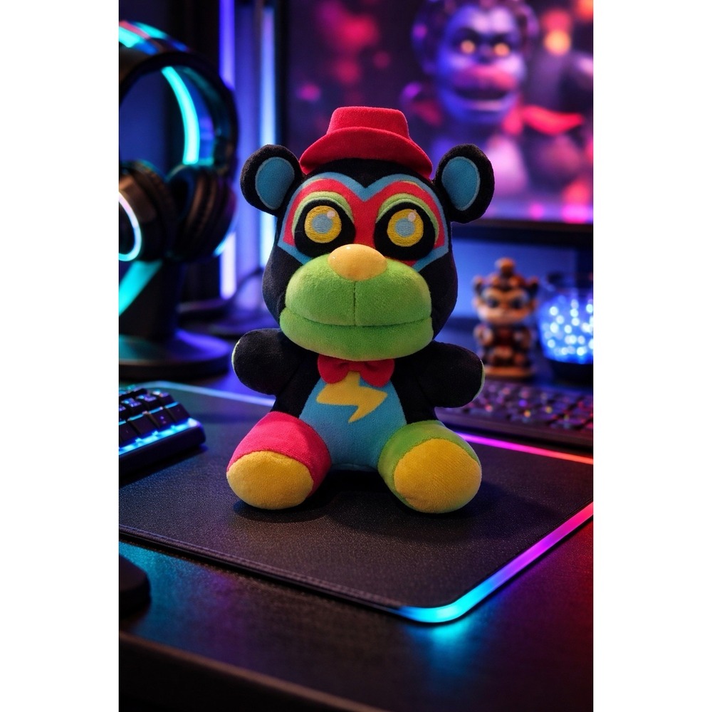Funko Five Nights at Freddy's Security‎ Breach Black light Glamrock Freddy 2021.